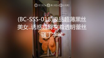 (BC-SSS-018)极品超薄黑丝美女..诱惑翘臀夹着透明蕾丝骚丁字裤