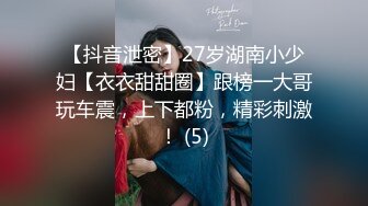 【抖音泄密】27岁湖南小少妇【衣衣甜甜圈】跟榜一大哥玩车震，上下都粉，精彩刺激！ (5)