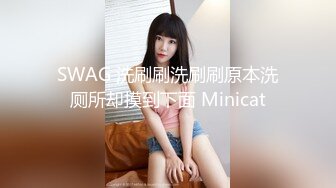 SWAG 洗刷刷洗刷刷原本洗厕所却摸到下面 Minicat