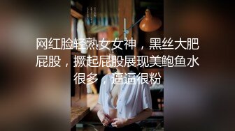 网红脸轻熟女女神，黑丝大肥屁股，撅起屁股展现美鲍鱼水很多，逼逼很粉