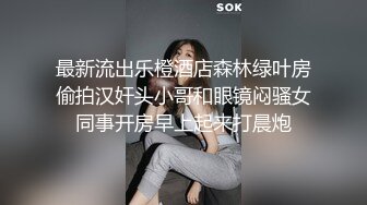 最新流出乐橙酒店森林绿叶房偷拍汉奸头小哥和眼镜闷骚女同事开房早上起来打晨炮