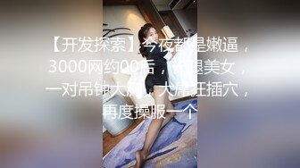 【开发探索】今夜都是嫩逼，3000网约00后，长腿美女，一对吊钟大胸，大屌狂插穴，再度操服一个