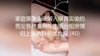 家庭摄像头破解入侵真实偸拍男女各种激烈性生活出租房情侣上演教科书式性爱 (40)