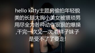 hello kitty主题房偷拍年轻貌美的长腿大胸小美女被猥琐男用尽全力各种动作狠狠的爆操,干完一次又一次,看样子妹子是受不了了要走!