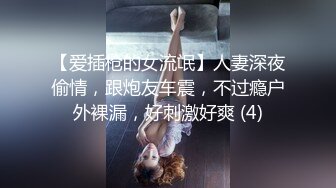 【爱插枪的女流氓】人妻深夜偷情，跟炮友车震，不过瘾户外裸漏，好刺激好爽 (4)