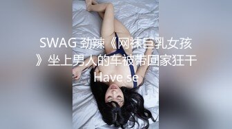 SWAG 劲辣《网袜巨乳女孩》坐上男人的车被带回家狂干Have se