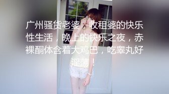 广州骚货老婆，收租婆的快乐性生活，晚上的快乐之夜，赤裸酮体含着大鸡巴，吃睾丸好淫荡！